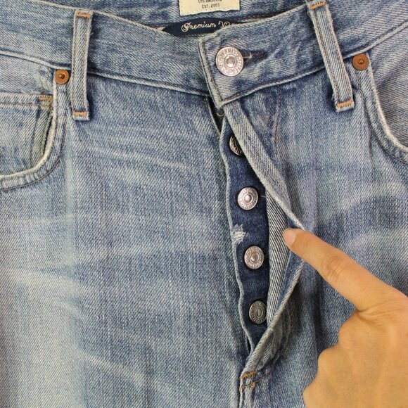 Citizens of Humanity Liya Hi-lo Hem Classic Fit Jeans Size 27 - Picture 5 of 11